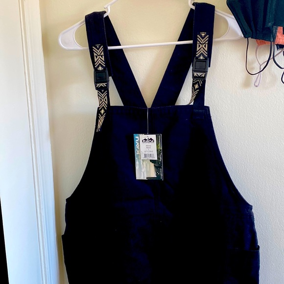 Kavu Pants & Jumpsuits Altona Black Kavu Overalls Brand New With